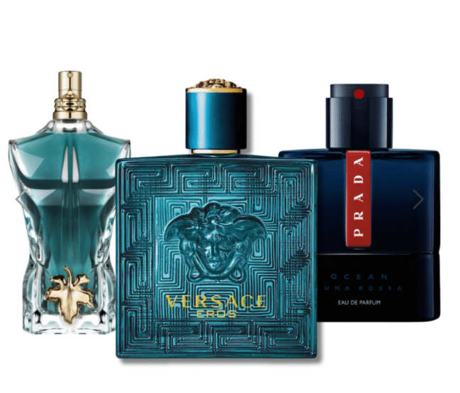 PAGA 1 RECIBE 3 - Kit 3 PERFUMES Prada Luna Rossa, Versace Eros & Le Beau