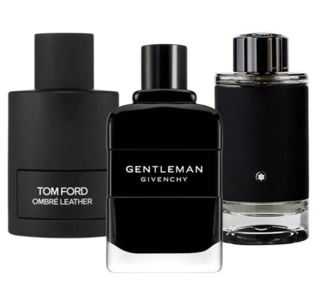 PAGA 1 RECIBE 3 - Kit 3 PERFUMES Tom Ford Ombre Leather, Givenchy Gentleman & Montblanc Explorer