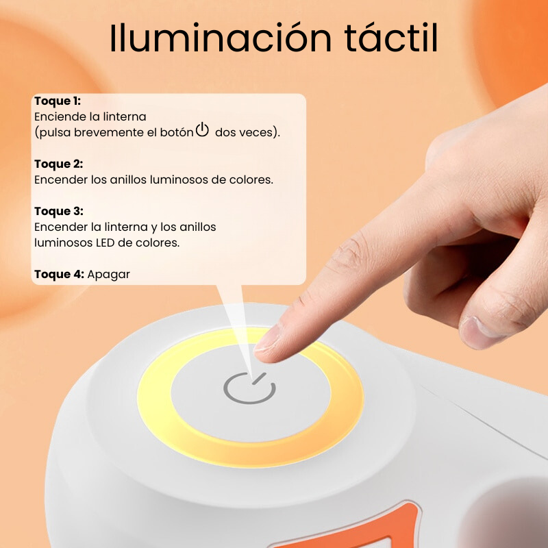FlexiLuz: Correa Retráctil con Luz LED para Mascotas