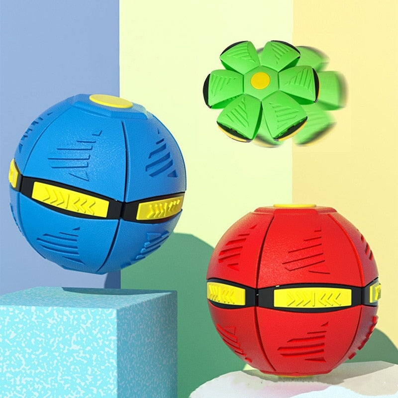 Juguetes para perros Platillo volador Bola UFO Deportes interactivos al aire libre